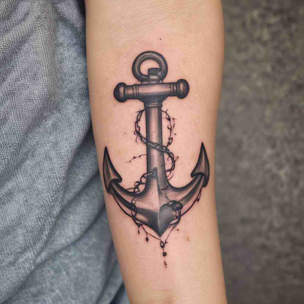 43 Alleviating Mental Health Tattoos That Rejuvenate One’s Faith In Life 7 Anchor Tattoo